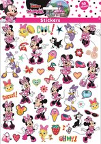 Disney Stickers Minnie Meisjes 25 X 21 Cm Roze 50 Stuks