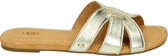 UGG TEAGUE W - Volwassenen Dames slippers - Kleur: Metallics - Maat: 39