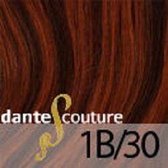 Dante Flip - Wire - Steil haar - 42cm/16" - 120 gram - kleur: 1B-30 Dark Brown-Auburn Highlights