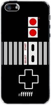 6F hoesje - geschikt voor iPhone SE (2016) -  Transparant TPU Case - NES Controller #ffffff