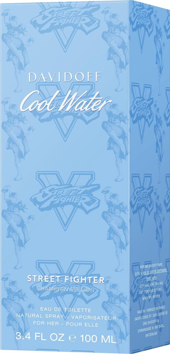 Davidoff Cool Water Summer Street Fighter Champion Edition Woman - EDT