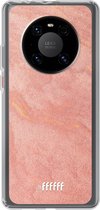 6F hoesje - geschikt voor Huawei P40 Pro -  Transparant TPU Case - Sandy Pink #ffffff