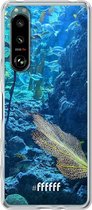 6F hoesje - geschikt voor Sony Xperia 5 III -  Transparant TPU Case - Coral Reef #ffffff