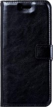 Portemonnee Book Case Hoesje Geschikt voor: iPhone 6 / 6S - zwart