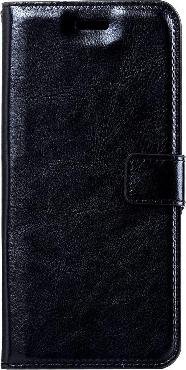 Portemonnee Book Case Hoesje Geschikt voor: iPhone 6 / 6S - zwart
