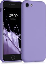 kwmobile telefoonhoesje voor Apple iPhone SE (2022) / SE (2020) / 8 / 7 - Hoesje voor smartphone - Back cover in violet lila