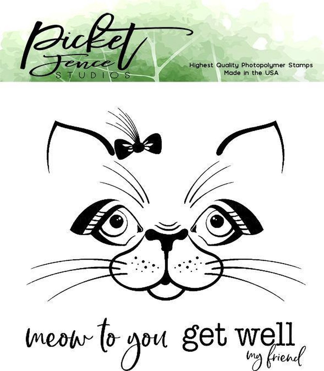 Maddie Kitten Clear Stamps (K-101)