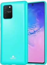 GOOSPERY JELLY Full Coverage Soft Case voor Galaxy S10 Lite (Mintgroen)