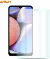 Voor Samsung Galaxy A10s 10 PCS ENKAY Hat-Prince 0.26mm 9H 2.5D gebogen rand gehard glasfilm