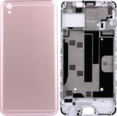 OPPO R9 Plus achtercover + frontbehuizing LCD-montagekader (rosÃ©goud)