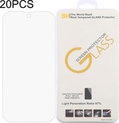 Voor Blackview BV9900 Pro 20 STUKS 0.26mm 9H 2.5D Gehard Glasfolie