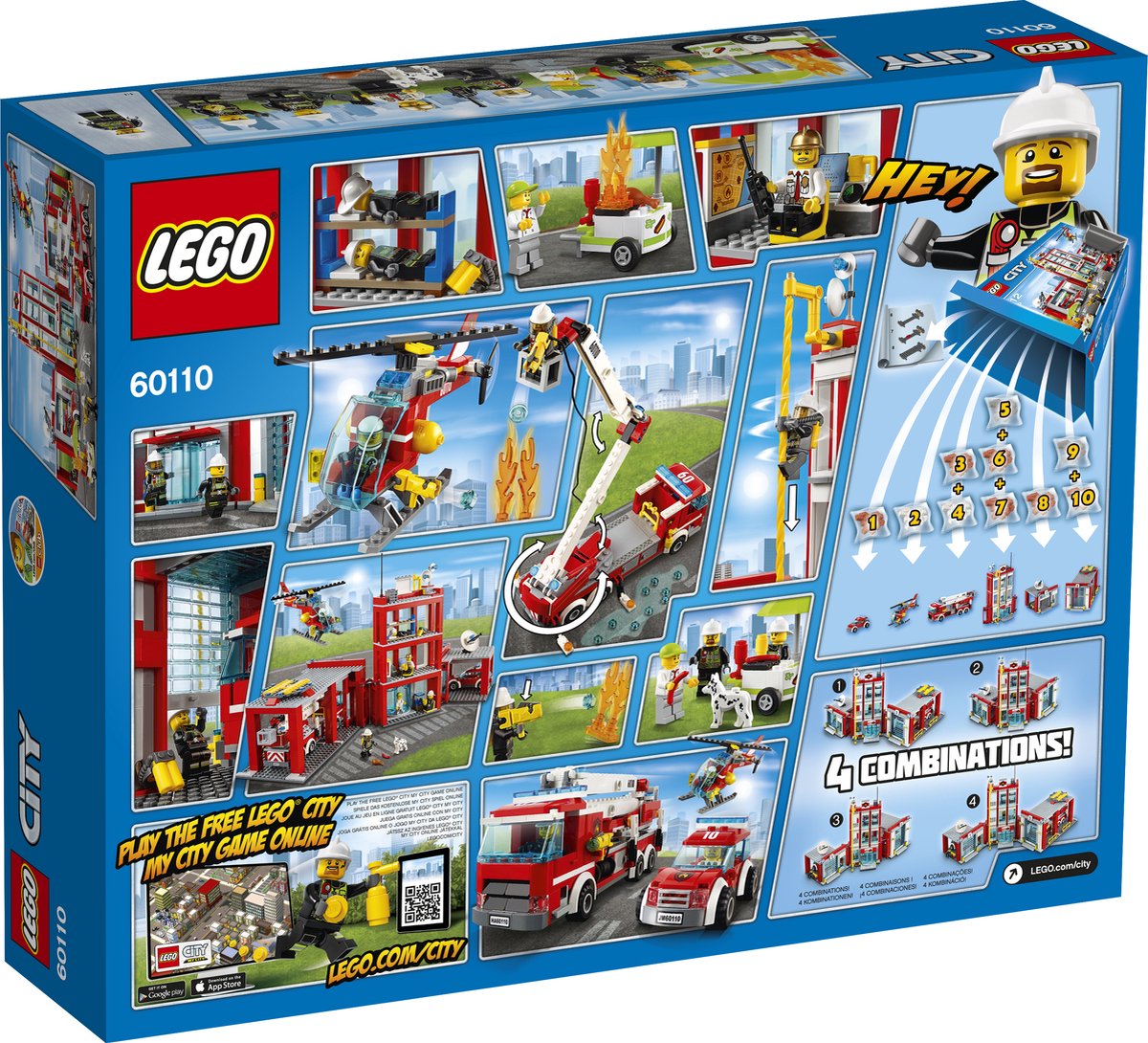 LEGO City Brandweerkazerne - 60110 — afbeelding 11