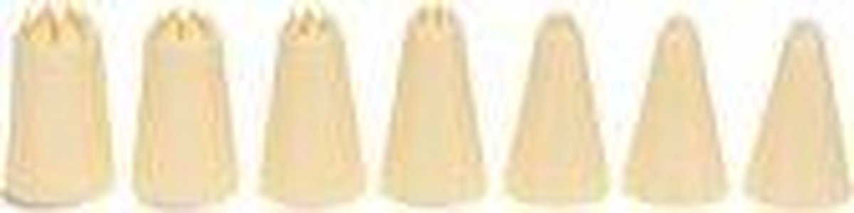 Patisse Spuitmonden Beige 7-delig