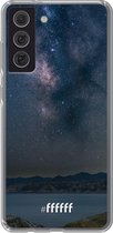 6F hoesje - geschikt voor Samsung Galaxy S21 FE -  Transparant TPU Case - Landscape Milky Way #ffffff