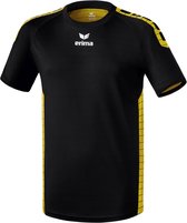 Erima Sevilla Sportshirt Zwart-Geel Maat XL