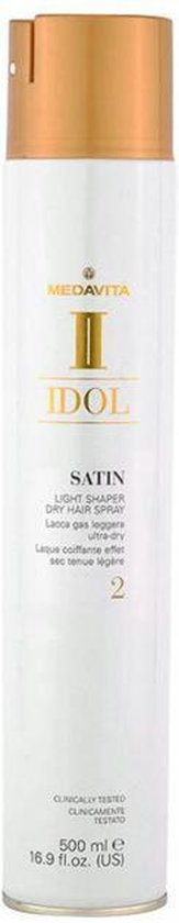 Medavita Idol Texture Satin - Light Shaper Dry Hair Spray Haarlak Hold 2 500ml