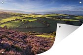 Tuindecoratie Het herfstlandschap van het Nationaal park Exmoor in Engeland - 60x40 cm - Tuinposter - Tuindoek - Buitenposter
