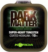 Korda Dark Matter Tungsten Coated Braid - Green - 25lb - 10m - Groen