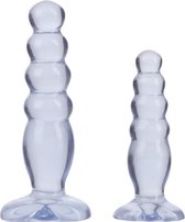 Anal Delight Trainer Kit - Clear - Butt Plugs & Anal Dildos -