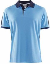 Craft Noble Polo pique aqua