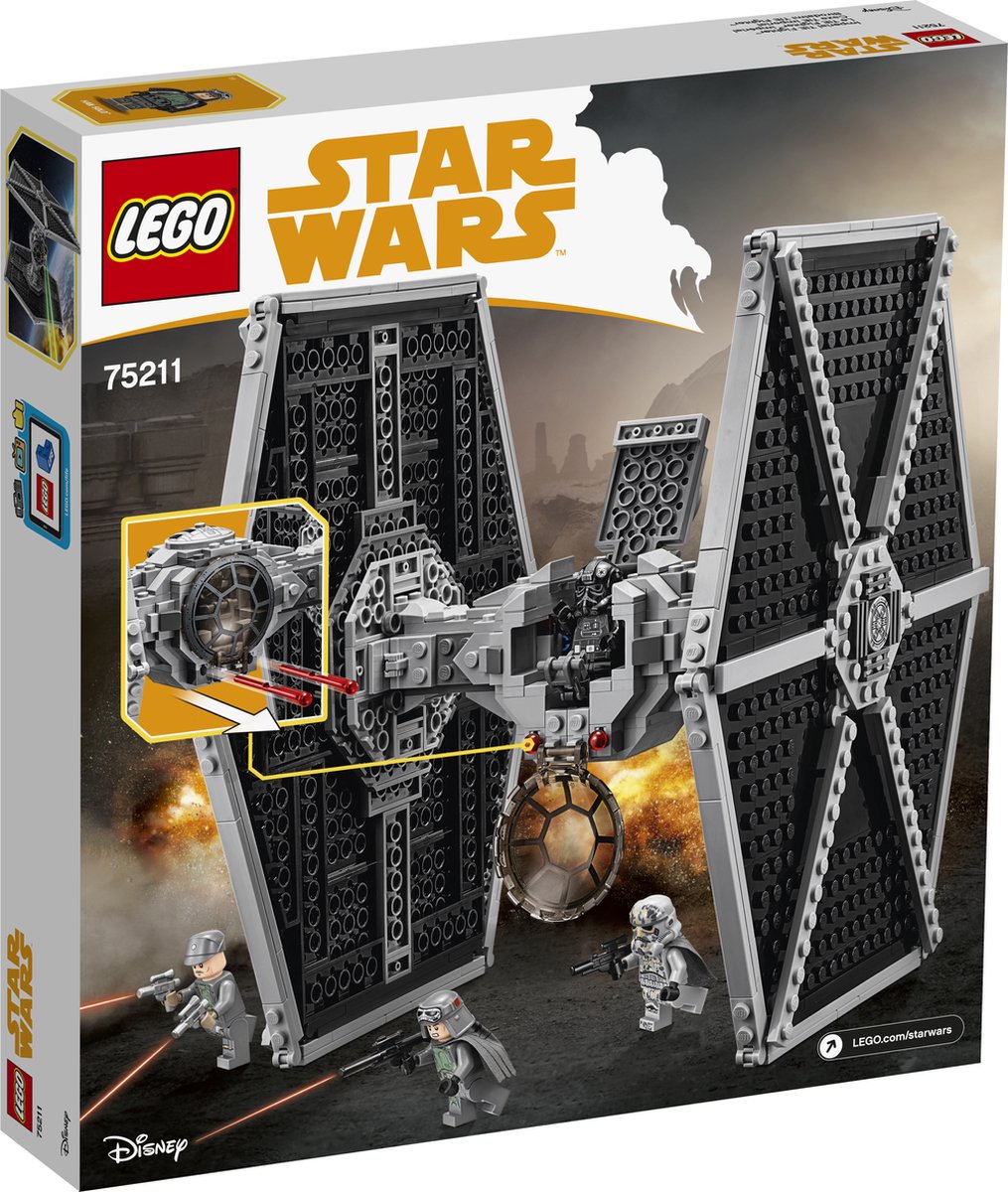 LEGO Star Wars Imperial TIE Fighter 75211 — afbeelding 11
