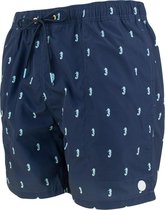 Scotch & Soda zwemshort zeepaardjes blauw - L