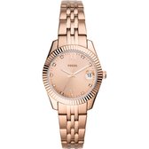 Fossil Scarlette Mini ES4898 Dameshorloge 32 mm - Rosékleurig