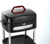 Fritel BBQ 3256 - Barbecue met deksel + 2000W + grilloppervlakte 40x36cm + afneembare grill - zwart