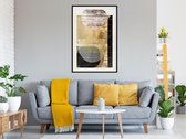Artgeist - Schilderij - Sunny Living Room - Multicolor - 30 X 45 Cm