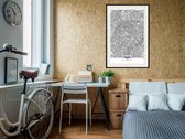 Poster - City Map: Paris-30x45