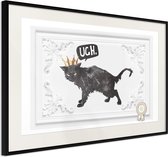 Artgeist - Schilderij - Cat Rules I - Multicolor - 60 X 40 Cm
