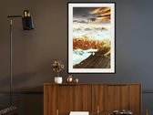 Artgeist - Schilderij - Mountain Land - Multicolor - 30 X 45 Cm