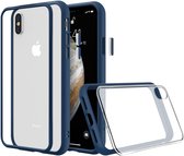 Apple iPhone XS Hoesje - Rhinoshield - MOD NX Serie - Hard Kunststof Backcover - Royal Blue - Hoesje Geschikt Voor Apple iPhone XS
