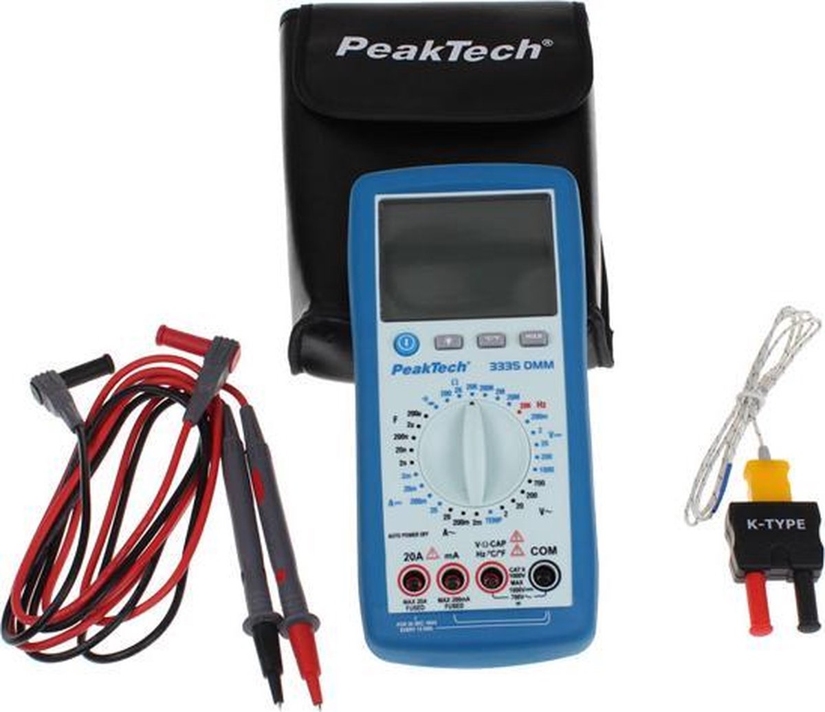 PeakTech P 3335, Multimeter, für den Ausbildungs und Service-Bereich zu