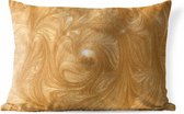 Buitenkussens - Tuin - Gouden verf in cirkelvorm - 60x40 cm