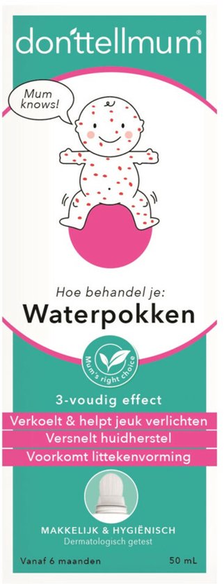 Donttellmum waterpokken soft brush