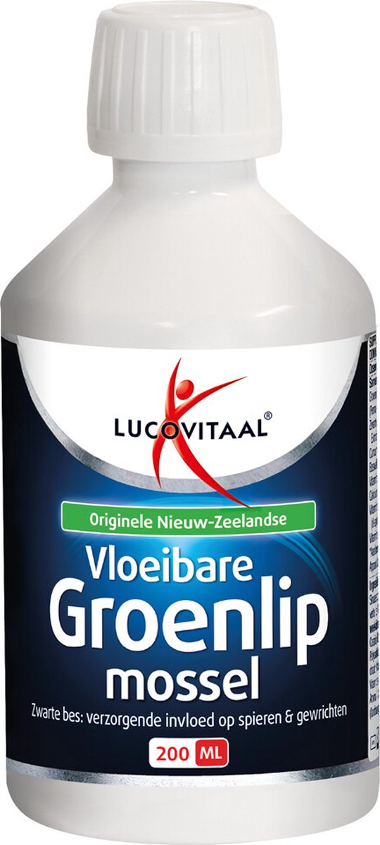 Goedkoopste 3x Lucovitaal Groenlipmossel Vloeibaar 200 ml