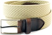 Riemen & Co Herenriem Elastisch 2043 - Beige - 105 cm