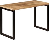 Medina Eettafel 115x55x76 cm massief mangohout en staal