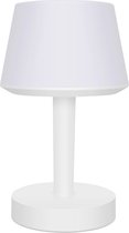 uuffoo Nachtlampje, draadloos, oplaadbaar, draadloos, werkt op batterijen, meerkleurig en warmwit, verstelbaar, nachtlampje, USB-tafellamp, IP44, waterdicht, voor woonkamer, slaapkamer, restaurant