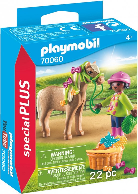 70060 Meisje met pony