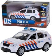 Van der Meulen 112 Politieauto+licht/gel.1:43 - Wit