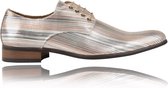 Arizona - Maat 39 - Lureaux - Kleurrijke Schoenen Voor Heren - Veterschoenen Met Print