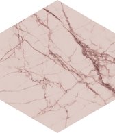 ESTAhome muursticker marmer grijs roze - 159027 - 140 x 161 cm