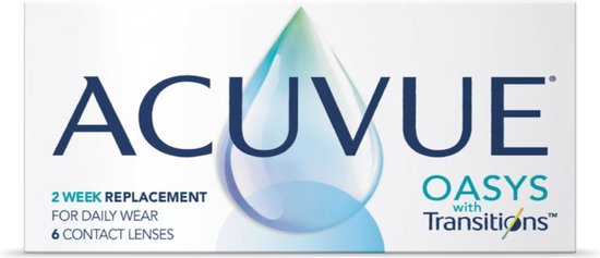 -5.50 - ACUVUE® OASYS with Transitions™ - 6 pack - Weeklenzen - BC 8.40 - Contactlenzen