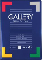 Gallery schrift, ft A4, geruit 5 mm, 72 bladzijden