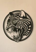 Wanddecoratie dieren | Tijger