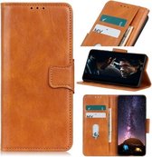 Voor Geschikt voor Xiaomi Poco M3 Mirren Crazy Horse Texture Horizontale Flip lederen tas met houder & kaartsleuven & portemonnee (bruin)