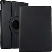 Voor iPad 10.2 / iPad Air 2019 10.5 / iPad 10.2 2020 Litchi Texture Horizontale Flip 360 Graden Rotatie Leren Case (Zwart)