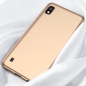 Voor Galaxy A10 X-level Guardian-serie Ultradunne all-inclusive schokbestendige TPU-hoes (goud)